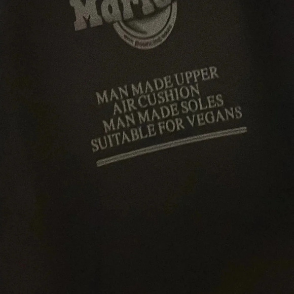 Dr Martens sz 5 burgundy vegan leather great pre owned condition lace up boots - Picture 10 of 10